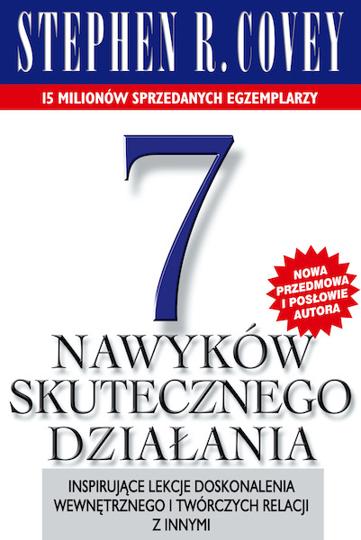 7 nawyków skutecznego działania, okładka książki