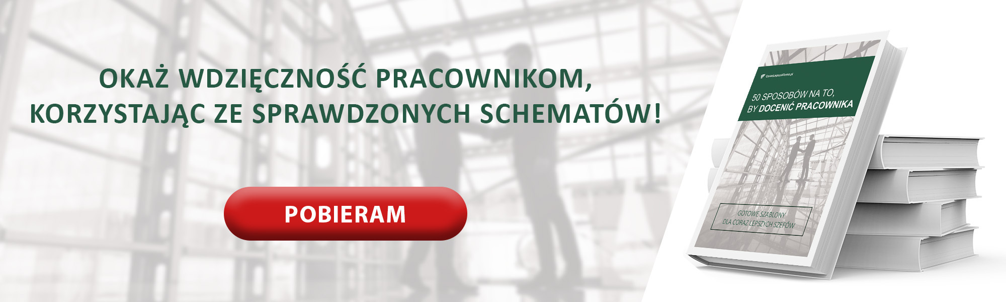 Banner - doceń pracownika