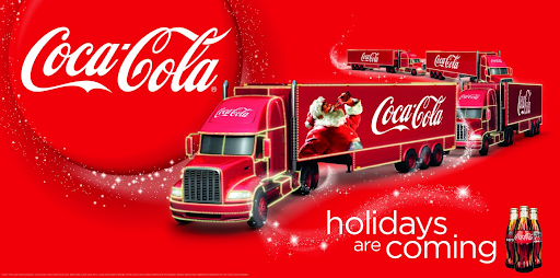 Boże Narodzenie - branding Coca Cola