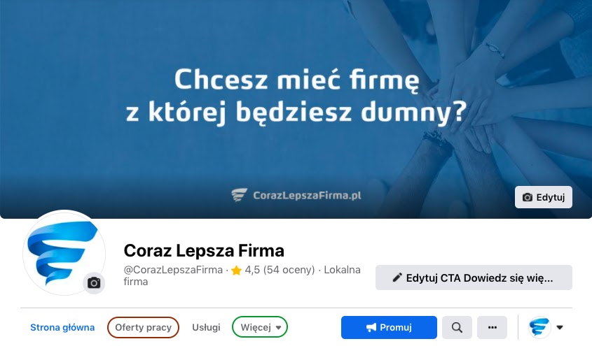 Oferty pracy na facebooku