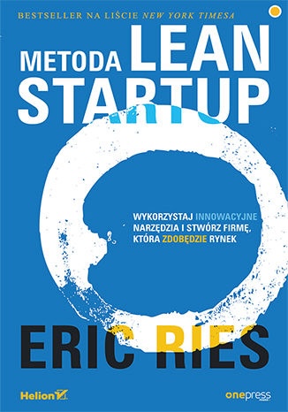 Metoda lean startup, okładka książki