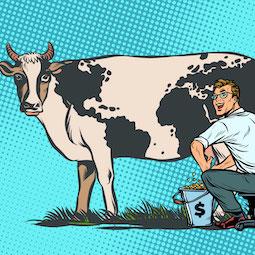 Sklep internetowy jak hodowla bydła, czyli czego nie wiesz o dojeniu